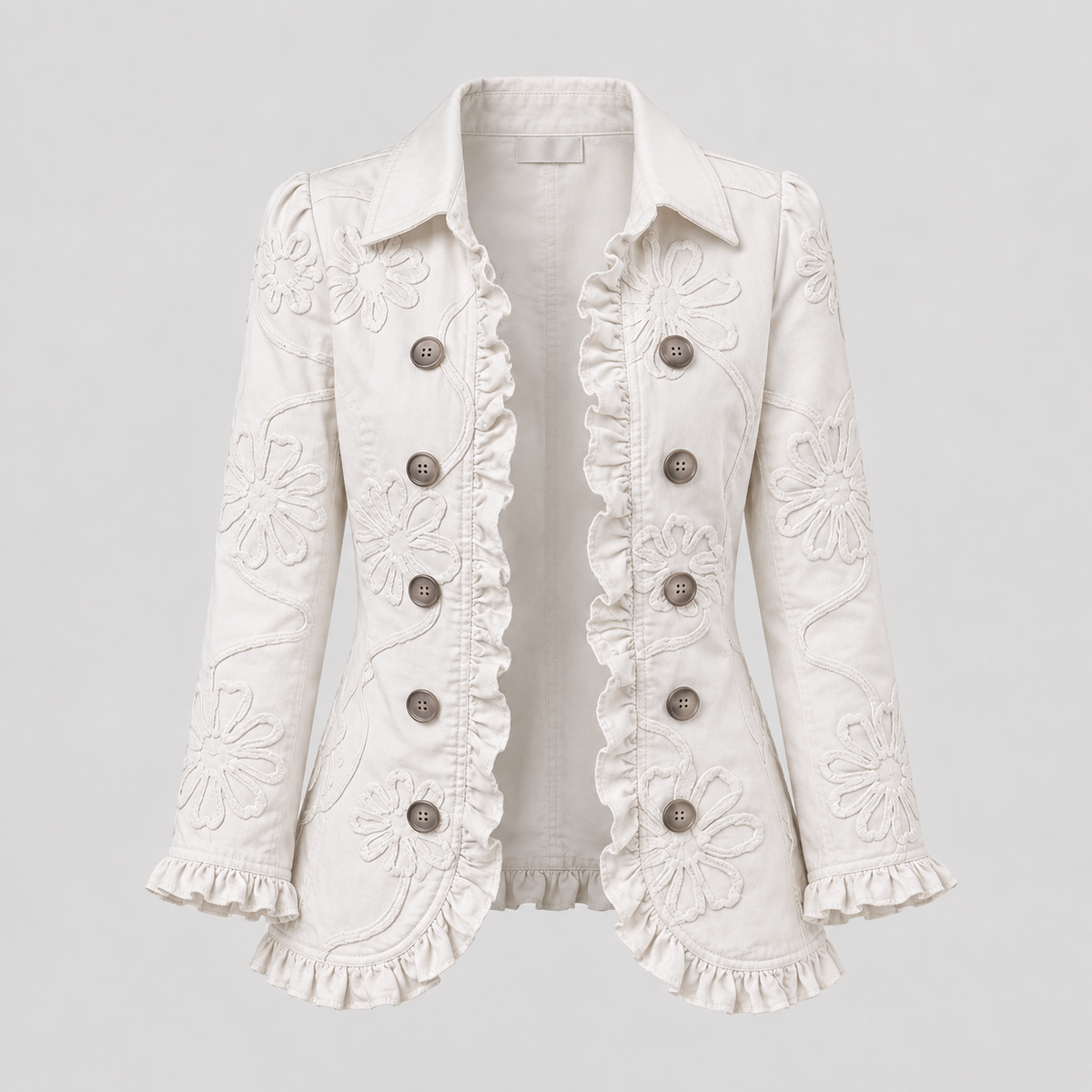 Provence | Veste florale brodée