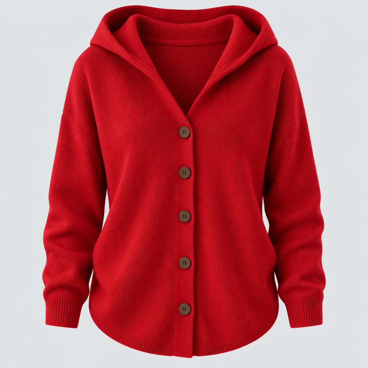 Douceur | Cardigan en Maille à Capuche