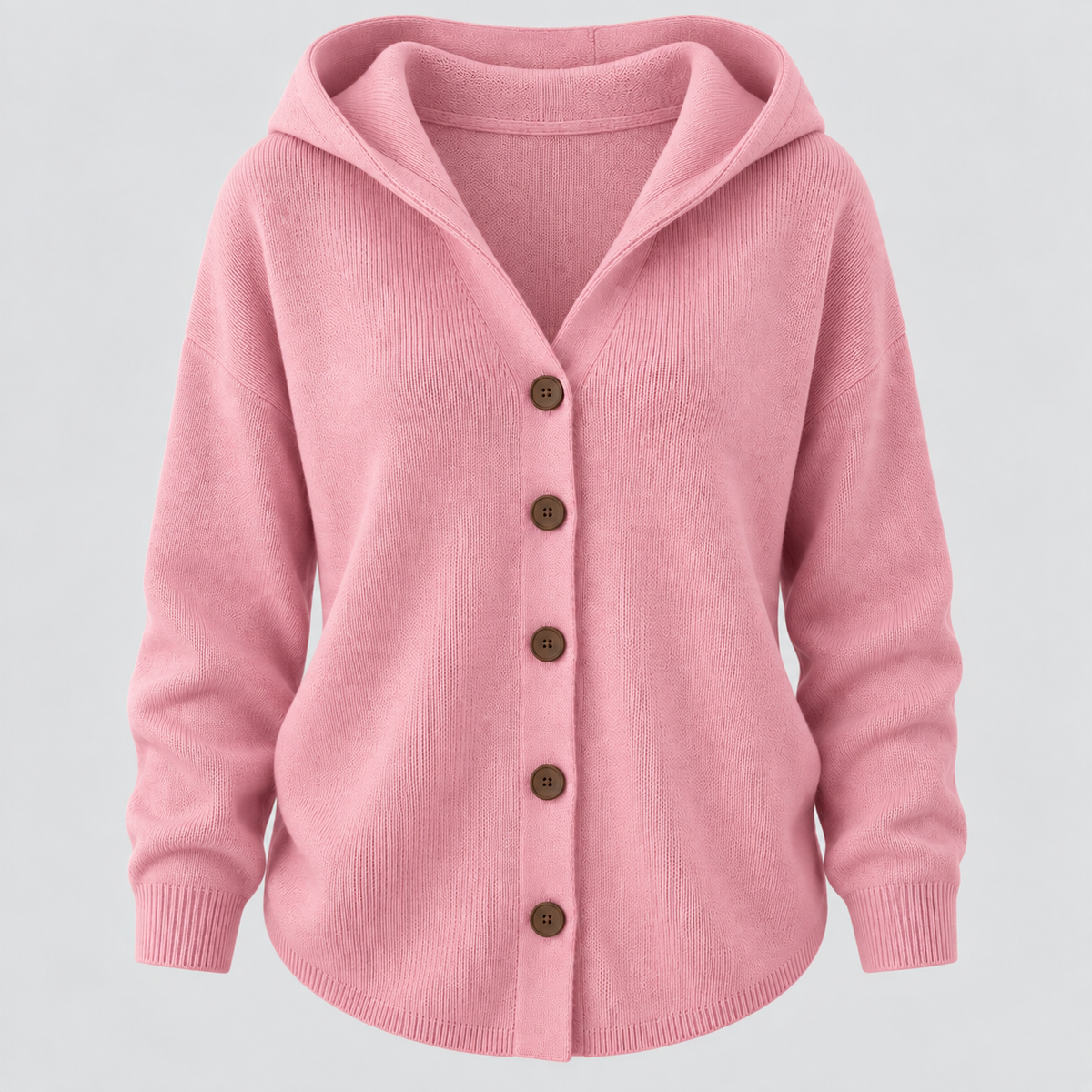 Douceur | Cardigan en Maille à Capuche