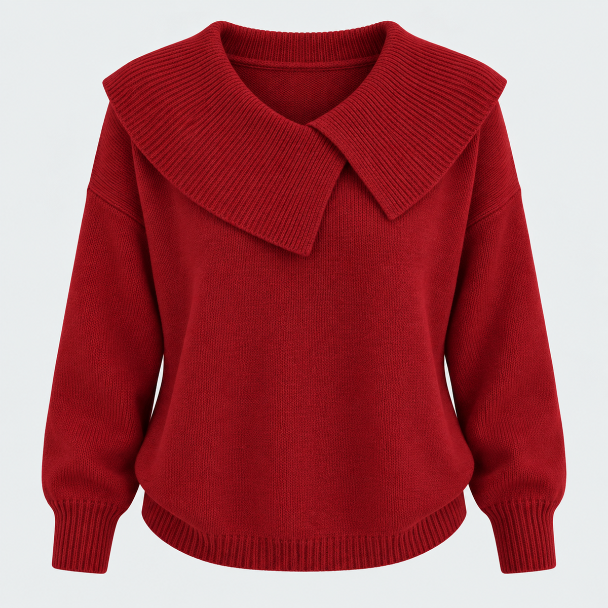 Revers | Pull en Maille à Col Large