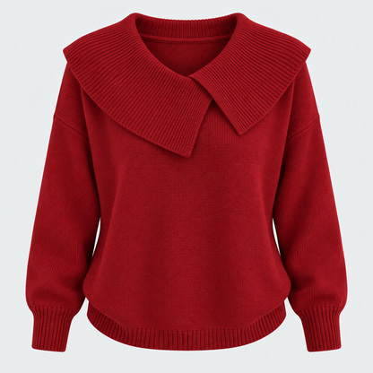 Revers | Pull en Maille à Col Large