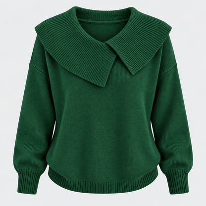 Revers | Pull en Maille à Col Large